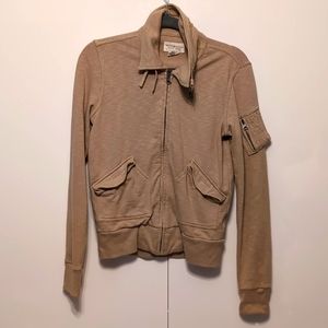 Denim & Supply Ralph Lauren Bomber Cargo Style Sweatshirt Jacket Size SP